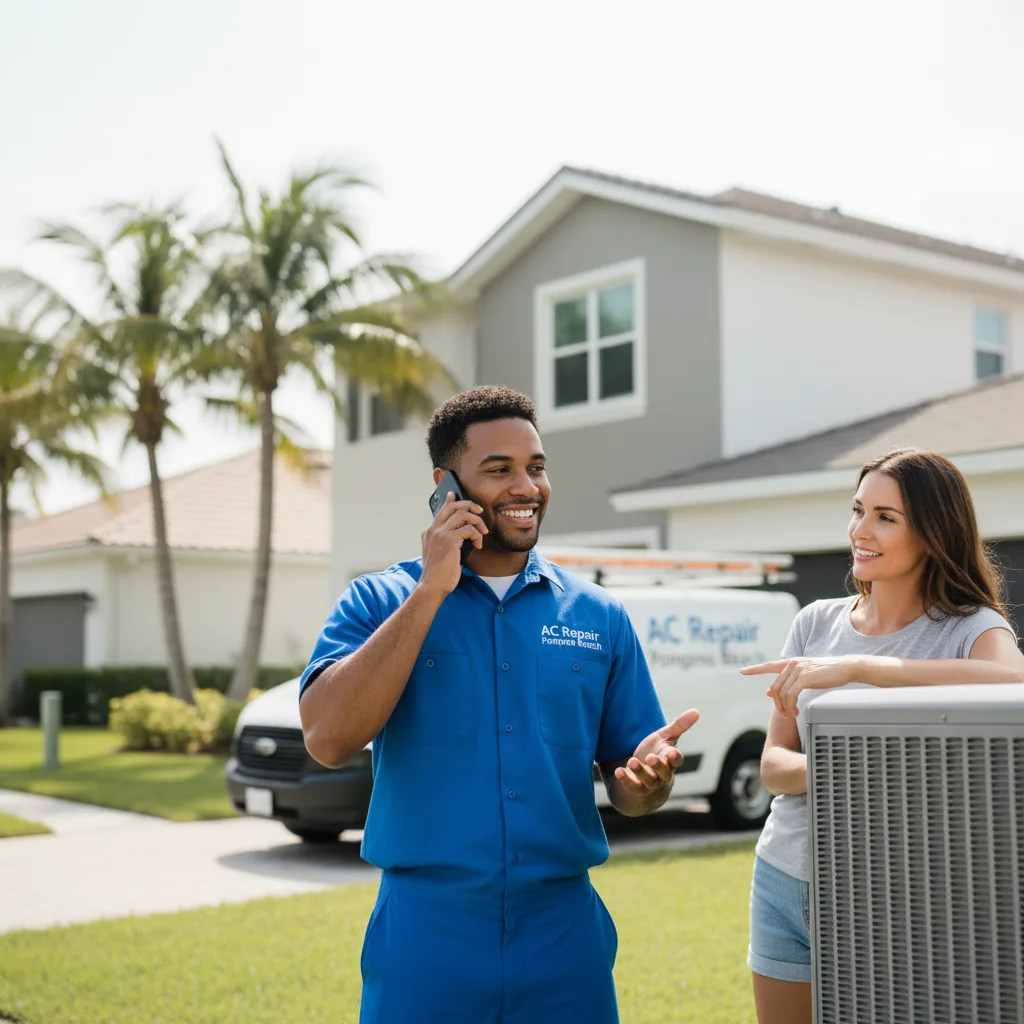 AC Repair Pompano Beach customer support in Benton